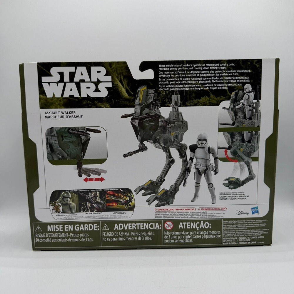 Star Wars The Force Awakens Assault Walker & Stormtrooper Sergeant Hasbro B3717 - Picture 3 of 7
